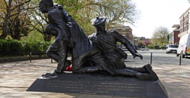  The Chavasse Statue Abercromby Square Liverpool